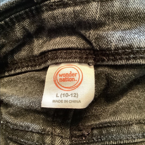 Wonder Nation Chasing Stars Overalls Girls 12 - Picture 14 of 14